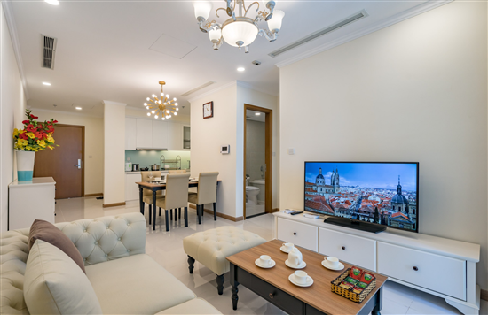 Cho thuê căn hộ Vinhomes - Landmark Plus, CN 1PN,  giá 18.5Triệu