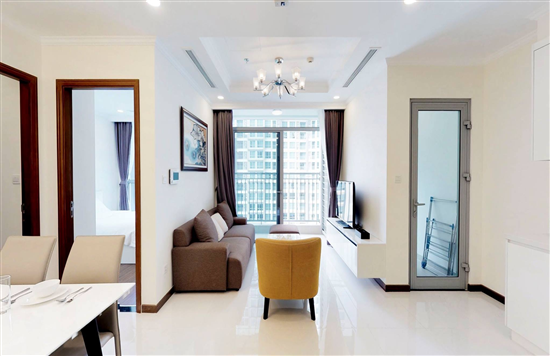 Cho thuê căn hộ Vinhomes, CN 1PN, nội thất đầy đủ, giá 16.5Triệu bao phí