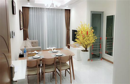 Cho thuê căn hộ Vinhomes, CN 2PN, nội thất đầy đủ, giá 19Triệu