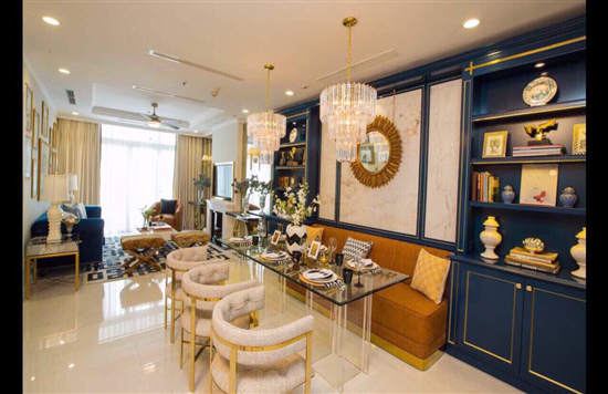 Cho thuê căn hộ Vinhomes, CN 3PN, nội thất đầy đủ, giá 30 Triệu