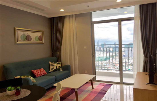 Cho thuê căn hộ Vinhomes, diện tich 81m2, CN 2PN, nội thất đầy đủ, giá 22.5 Triệu